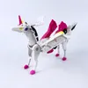 Dascast Model Carbot Unicorn Mirinae Prime Series Body Robot Kit Spielzeugmodelle 2 in 1 Einschritt Deformed Car Children 230918