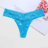 Women's Panties Voplidia Women's Floral Perfect Lace VS Thong Panty Sexy Underwear Pink Female Seamless Lingerie Low-waist G String 022