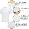 Homens Body Shapers Homens Body Shaper Toning T-shirt Emagrecimento Shapewear Postura Corretiva Controle de Barriga Compressão Homem Modelagem Cueca Corset 230919