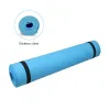 Yogamattor Mat Antiskid Sports Fitness 183cm 6mm tjock Eva Comfort Foam Yoga Matt för träning och Pilates Gymnastikmatta