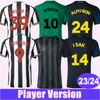 2023 24 Wilson Player Version Mens Soccer Jerseys Targett Joelinton Almiron Bruno G. Lascelles Home Away 3ème Training Wear Football Shirts
