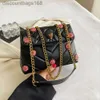 Kurt Eagle Head Bag Women's Autumn/Winter Embroidered Small Square One Shoulder Fashion Crossbody 230815G