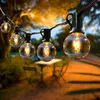 LED STRINGS PARTY 25ft Patio String Light Christmas G40 Globe Festoon Bulb Wedding Decorative Fairy String Light Outdoor Party Gard