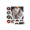 Attractive Design Woman Scarf 10 Owl Printing Silky Wraps Soft Voile Neckerchief Spring Autumn Accesseries Drop Delivery Dh2Jv