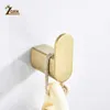 Bath Accessory Set Bathroom Hardware Set Brushed Gold Robe Hook Towel Bar Toilet Paper Holder Bath Accessories gold bathroom para 230919