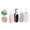 Bag Clips Kitchen Mini Sealing Hine Vacuum Food Sealer 2 In 1 Heat Handheld Portable Packaging 230410 Drop Delivery Home Garden Housek Dhbvf