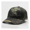 4 дизайна, лесная камуфляжная шляпа от солнца, бейсбольная кепка для гольфа, Cs, уличные боевые кепки, регулируемые хлопковые кепки с козырьком для отдыха, кепки Drop Deliv Dhixc