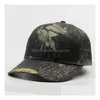 4 Designs Forêt Camouflage Chapeau De Soleil Golf Casquette De Baseball CS Chapeaux De Combat En Plein Air Réglable Coton Peaked Loisirs Snapback Caps Drop Deliv Dhixc