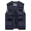 Autres articles de sport Été multi-poches grande taille printemps et automne gilet pour hommes pographie gilet de pêche gilet section mince 230919