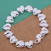 Bracelets à maillons AH150, vente en gros, bijoux à la mode, les deux cœurs/bjuakbba Axlajosa