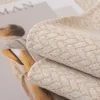Housses de chaise crème Ins Chenille légère texture de luxe salon canapé housse de coussin serviette antidérapante