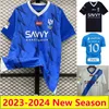 NEYMAR JR 2023 2024 Al Hilal Saudi # 9 MITROVIC Soccer Jerseys MALCOM IGHALO NEVES SERGEJ SALEM VIETTO KOULIBALY Maillot de football KANNO Home away 3ème hommes maillots de futol