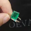 OEVAS SOLID 925スターリングシルバーウェディングリング