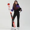 Terno de esqui inverno terno de neve snowboard jaquetas suspender calças à prova dwindproof água à prova de vento quente traje ao ar livre roupas de esqui 230918