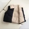 Gilet automne hiver garçons filles sans manches à capuche gilet veste dessin animé imprimé manteau enfants vêtements d'extérieur chauds 230918