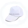 18 kolorów unik zwykła baseballowa kulka solidna pusta daszek Regulowane czapki sportowe Sun Golf Hat Acept Custom Made Drop dostawa dh8sj