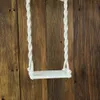 Baby Toy Vintage Wood Prop Macrame Swing for Born Pography Props Babies Spädbarn PO Shooting Chooting Pod Accessories Fotografia 230919