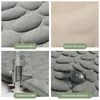 Bath Mats Non-Slip Mat Cobblestone Memory Fleece Bathroom Rug Absorbent Door Carpet Foot For Toilet Accessories