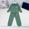 Designer enfants survêtement sweats à capuche pnats 2 pièces ensemble tigre broderie enfants pantalons de survêtement veste à capuche garçon fille enfant logo marque vêtements pantalons à manches longues ensemble