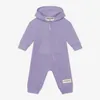 Family Matching Outfits 0~24 Months Kids's Zippered Long Sleeve Hooded Jumpsuit Boys And Girls Bodysuits For Infants born Baby Summer Clothes 230918