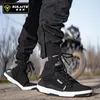 Boots Men Motorcycle boots Breathable Anti-fall Rider Road Racing Casual Shoes Boots Gear Shift Rubber Sole Reflective Motorbike Shoes 230918