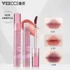 Губная помада VEECCI Water Light Lip Stain Lip Gloss Liquid Lipstick Matte Shimmer Увлажняющая глазурь для губ Пухлые губы 230919