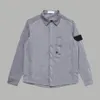 2023 Mannen Designer Jassen Klassieke Street Fashion Shirt Hoodie Mannen Nylon Materiaal Borduren Patroon Arm Afneembare Badge Lange Slee258t