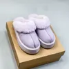 Pantofole classiche in cotone Stivali da neve per uomo e donna Pantofole calde in cotone antiscivolo per interni Pantofole in peluche Pantofole di lusso Stivali Taglia 35-44