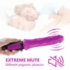 Massaggiatore per adulti che riscalda il vibratore realistico del dildo per la donna Massaggio del punto G Giocattoli per la masturbazione femminile per il pene oscillante spesso