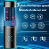 Juguete sexual masajeador automático masculino rotación telescópica masturbador taza suave silicona tejida Vagina fuerte estaca adultos 18 para hombres