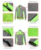 Vestes de cyclisme WOSAWE ultraléger réfléchissant hommes veste de cyclisme imperméable équitation course coupe-vent mélange de panneaux argentés de couleur fluorescente 230919