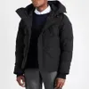 Hommes Doudoune Hiver Fourrure Parka Homme Jassen Chaquetas Vêtements D'extérieur Fourrure De Loup À Capuchon Hommes Manteau Parkas Canada Puffer Vestes C301e