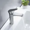 Bathroom Sink Faucets Basin Faucet Tap Modern Style Cold And Mix Mixer Stainless Steel Deck Mounted Single Handle