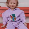 Zestawy odzieży Winter Warm Boys zagęszcza się półkulną kurtkę z polaru spodnie Baby Boy Tracksuit Ubrania dla dzieci