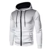 Herrjackor Mens Zipper Hoodie Högkvalitativ manlig dialy Casual Sports Hooded Four Seasons Cool Motorcycle Coat 230919