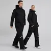 Combinaisons de ski Combinaison de ski une pièce pour hommes femmes combinaison hiver chaud coupe-vent imperméable veste pantalon ensemble snowboard SK063 230918