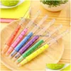 Highlighters Wholesale 150pcs 6 Colors Novelty Nurse Edele محقنة على شكل علامات تمييز عالية.