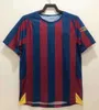 Fans Tops 92 95 96 XAVI A.INIESTA M E S S I Retro Jersey 03 04 05 06 07 08 A.INIESTA RONALDINHO Camisa Comemorativa Personalizada