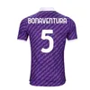 2023 2024 Fiorentina Camisas de futebol SOTTIL CASTROVILLI NICO MANDRAGORA JORKO 23 24 Fiorentina Homens Crianças QUARTA Camisa BONAVENTURA MILENKOVIC LOPEZ 4º maillot