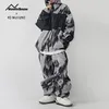 Tute da sci est Tuta da sci calda Donna Uomo Impermeabile Giacca antivento e da snowboard Pantaloni Set Abbigliamento da esterno femminile in pile 230918