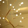 LED String Party Led Noel Gece Lambası Ev Yatak Odası Dekor Kapalı Aydınlatma Çocuk Hediye Ağacı Lambaları Pil Powered Armatür Gece Işığı HKD230919