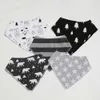 100% bomull baby bandana haklappar för pojkar och flickor super mjuk unisex matande haklappar absorberande saliv handduk mode nyfödda haklappar