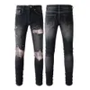 Jeans da uomo vintage Pantaloni denim Hip Hop a 23 jeans firmati miri pantaloni ricamati jeans attillati da uomo 8899