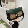 Borsa a tracolla Tabby Donna Borse piccole Squar Designer Hardware Chiusura a scatto Borsa a tracolla Borsa a tracolla con patta Nero Bianco Marrone Rosso Borsa a mano Portafoglio C0919