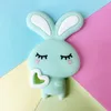 Teethers Toys 5/10pcs Cartoon rabbit silicone Teether Baby Teething Animal Rodent DIY Baby Teething Necklace Toy Food Grade Silicone beads 230919