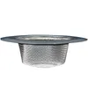 Sink Strainers Kitchen Strainer Stainless Steel Drain Filter Wash Basin Mesh With Large Wide Rim 4.5 Diameter Drop Delivery Home Garde Dh7Hj