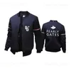 Men's Jackets Pearly Gates Men's Luxury Baseball Uniforms Jacket Bomber Jackets Brand Hip Hop Sport Business Zipper Coats Male Streetwear T230919