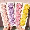 Hair Accessories 5Pcs/Set Sweet Chiffon Fabric Flower Clips For Girls Safety Hairpins Boutique Barrettes Headwear Kids