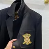 Womens Designer passar kläder blazers jackor med bokstäver lyxig designer kvinna jacka nya släppta toppar