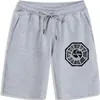 Shorts Masculino Iniciativa Dharma Logotipo Angustiado Homem